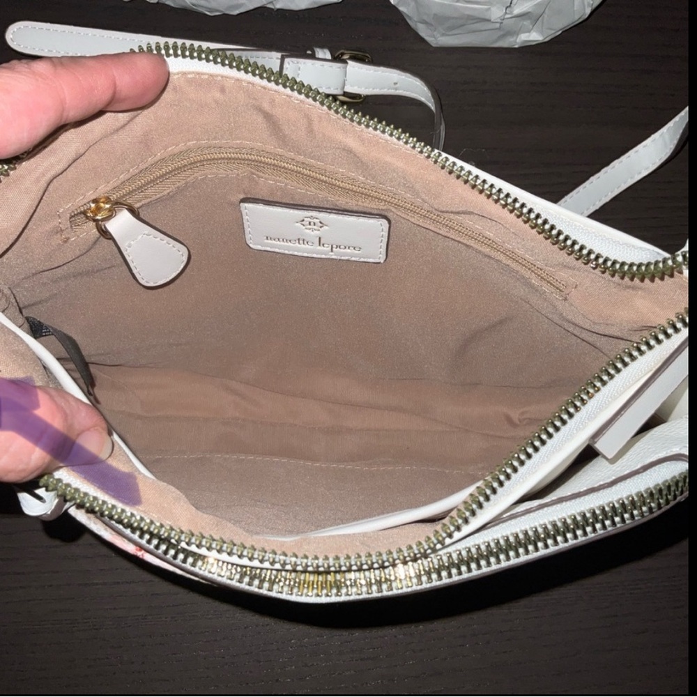 Nanette Lepore Pink Floral Crossbody Bag - Picture 12 of 12